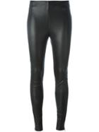 Y-3 Leather Leggings