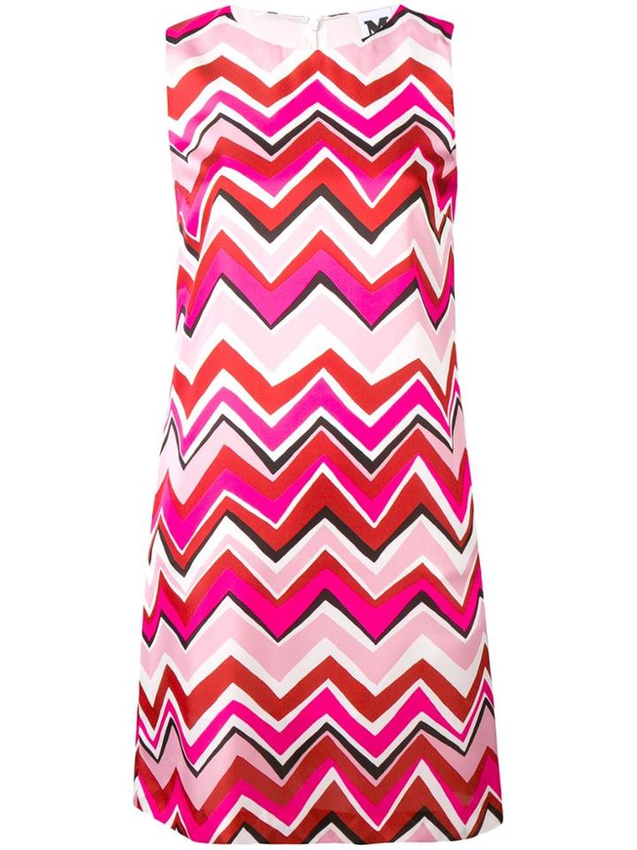 M Missoni Geometric Printed Dress - White