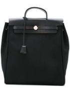 Hermès Vintage Herbag Backpack - Black