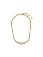 Christian Dior Pre-owned 1980's Snake Chain Necklace - Gold