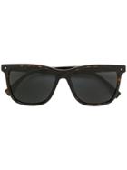 Fendi Eyewear Tortoiseshell-effect Sunglasses - Brown