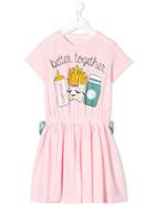 Fendi Kids Better Together Dress - Pink