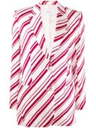 Racil Striped Blazer - Red