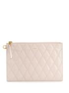 Givenchy Diamond Quilted Clutch - Pink