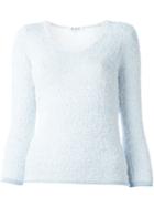 Dondup Woolly Sweater, Women's, Size: Xs, Blue, Cotton/viscose/polyamide