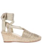 Sarah Flint Cleo Wedge Sandals - Yellow & Orange