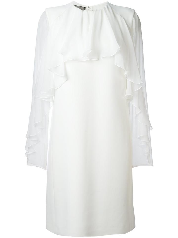 Giambattista Valli Ruffle Front Shift Dress