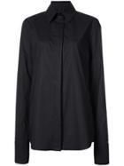 Vera Wang Long-sleeve Fitted Shirt - Black