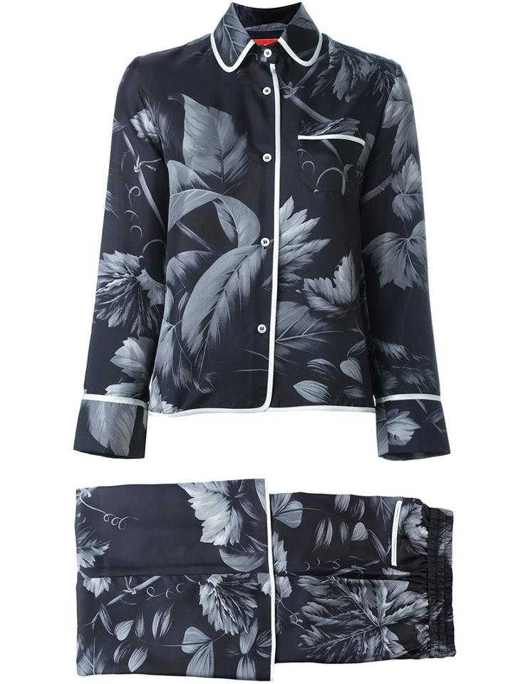 For Restless Sleepers Floral Print Evening Suit