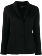 Theory Single-breasted Fitted Blazer - Black