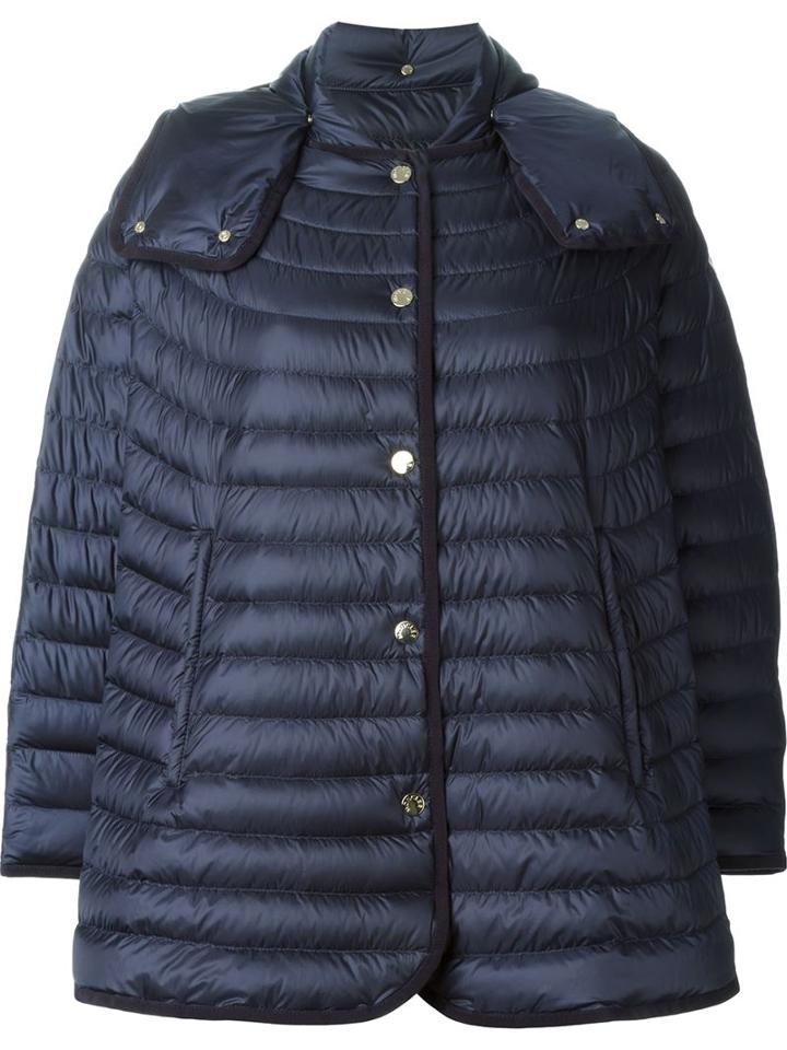 Moncler Chinchard Jacket, Women's, Size: I, Blue, Polyamide/feather Down