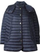 Moncler Chinchard Jacket, Women's, Size: I, Blue, Polyamide/feather Down