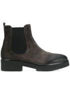 Strategia Worn-effect Ankle Boots - Grey