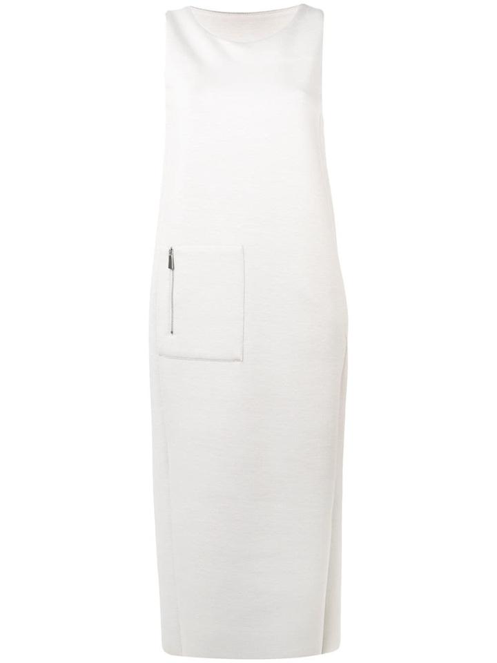 Max Mara Sleeveless Midi Dress - Grey