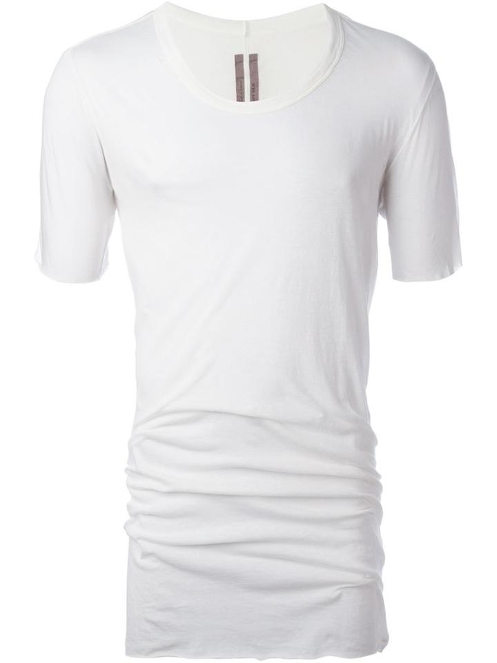 Rick Owens Long Length T-shirt, Men's, Size: L, Nude/neutrals, Cotton