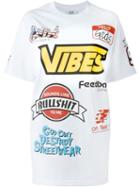 Gcds Printed Logos Oversized T-shirt
