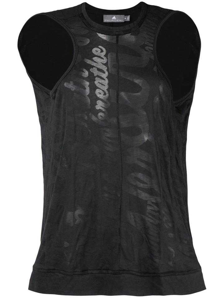 Adidas By Stella Mccartney Sports Tank Top - Black