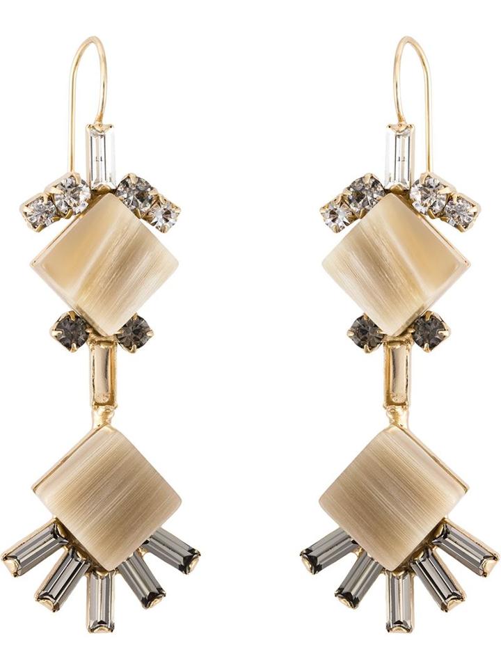 Marni Diamond-shaped Earrings