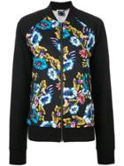 The Upside Electric Floral Print Jacket - Black