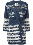 Coohem Spring Native Knit Cardigan - Blue