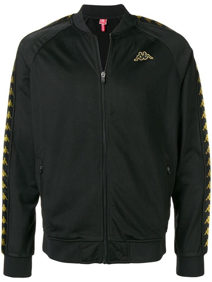 Kappa Logo Bomber Jacket - Black
