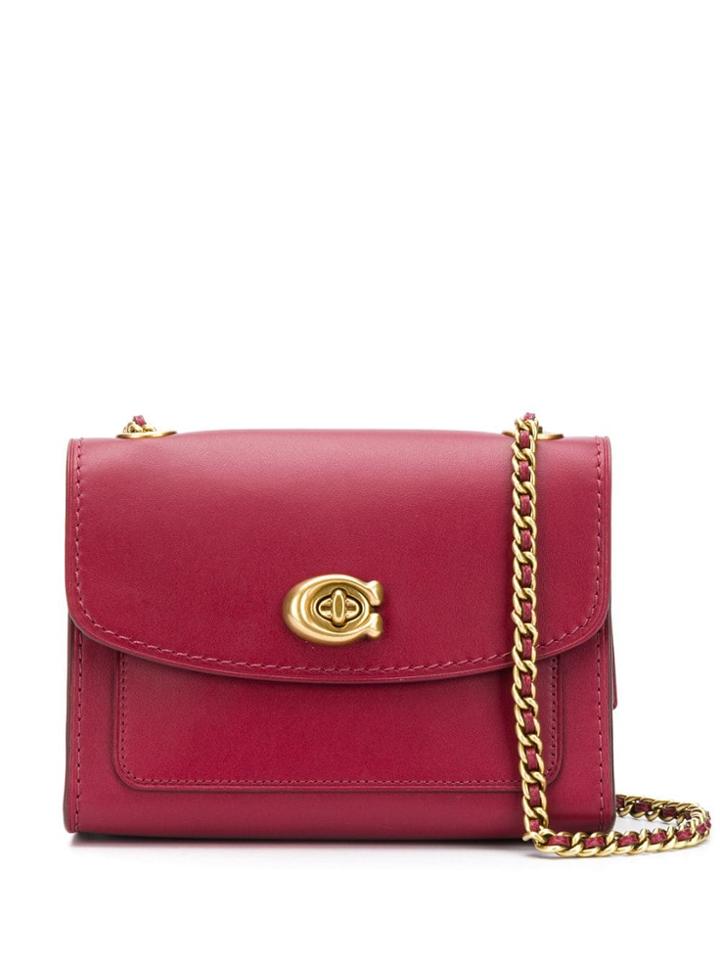 Coach Parker 18 Small Shoulder Bag - Red