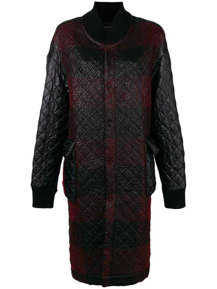 Irina Schrotter Buttoned Mid Length Coat - Black