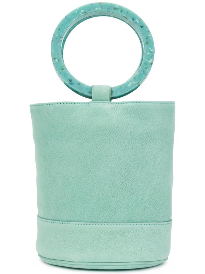 Simon Miller Round Handle Tote Bag - Blue