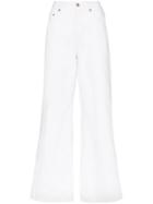 Ksubi Wide-leg Skater Style Jeans - White