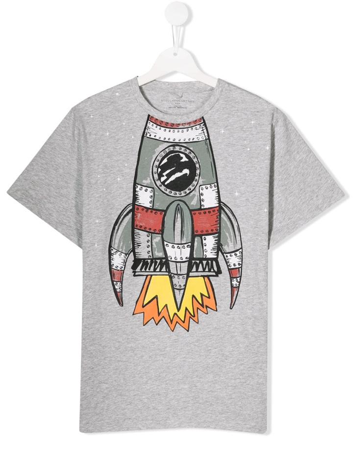 Stella Mccartney Kids Graphic T-shirt - Grey