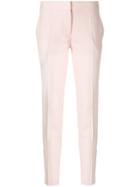 Stella Mccartney Slim Fit Tailored Trousers - Pink & Purple