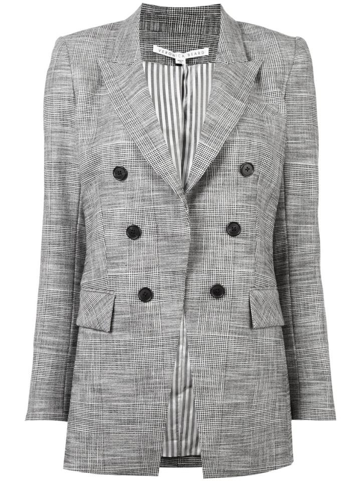 Veronica Beard Glen Check Blazer - Black