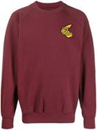 Vivienne Westwood Anglomania Logo Patch Sweater - Red