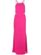Aidan Mattox Cut-out Detail Dress - Pink