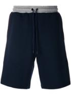 Fendi Drawstring Waist Bermuda Shorts - Blue