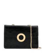 L'autre Chose Foldover Shoulder Bag - Black