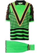 Kansai Yamamoto Pre-owned Sporty Skirt And Jumper Set - Green