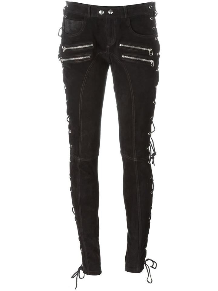 Faith Connexion Side Lace-up Biker Trousers