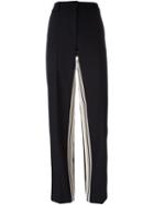 Cédric Charlier Inner Stripe Straight Trousers