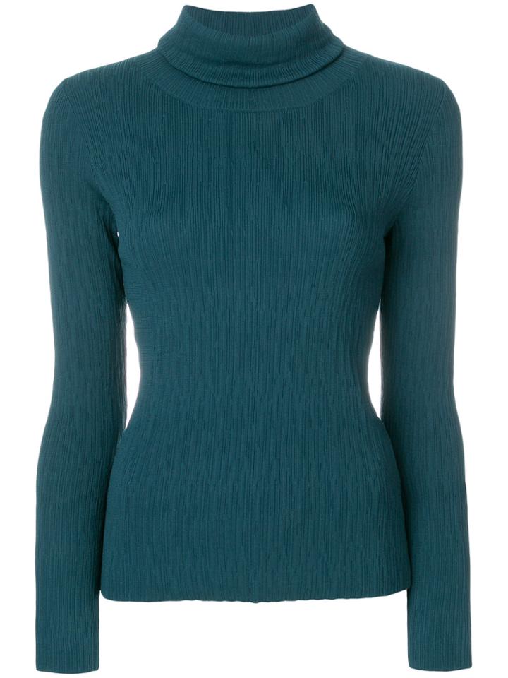 Simon Miller Berto Roll Neck Sweater - Green