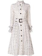 Edeline Lee Festoon Telluride Printed Dress - Neutrals