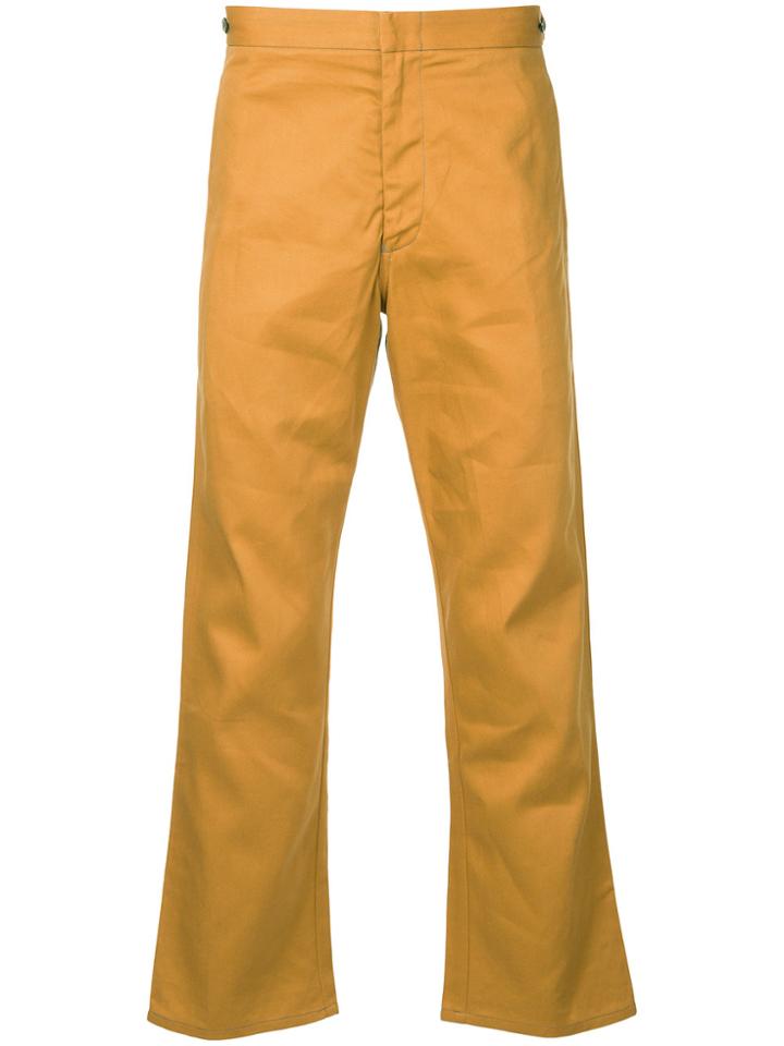 Comme Des Garçons Vintage Cropped Trousers - Brown