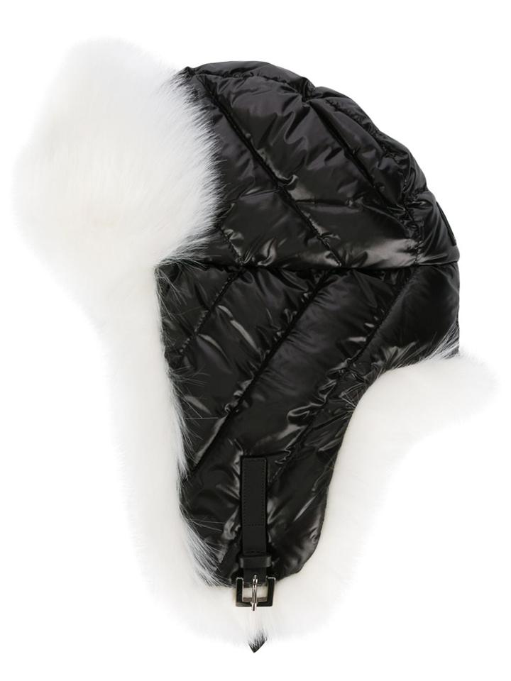 Woolrich Padded Aviator Hat - Black