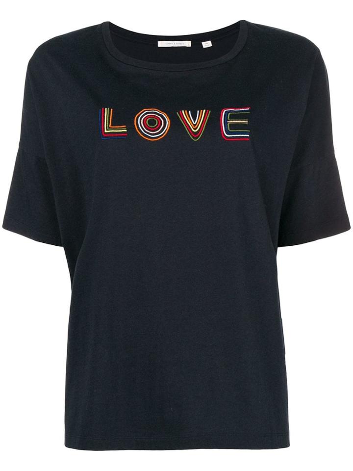 Chinti & Parker Love T-shirt - Blue