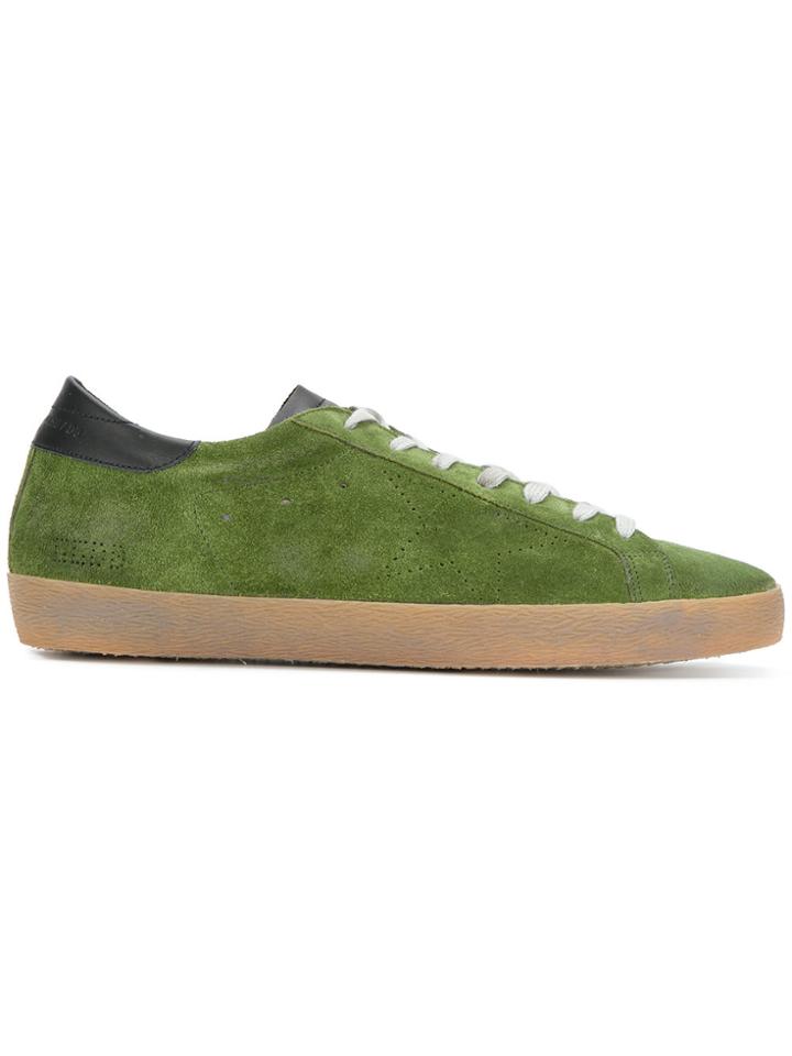 Golden Goose Deluxe Brand Super Star Sneakers - Green