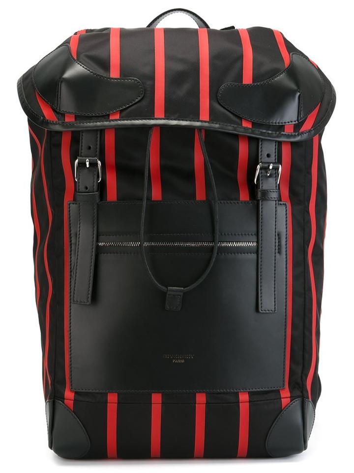 Givenchy 'rider' Striped Backpack