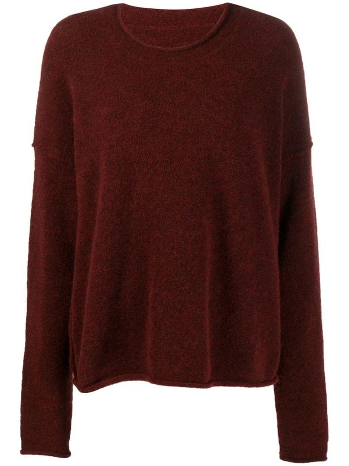 Uma Wang Loose-fit Knit Sweater - Red