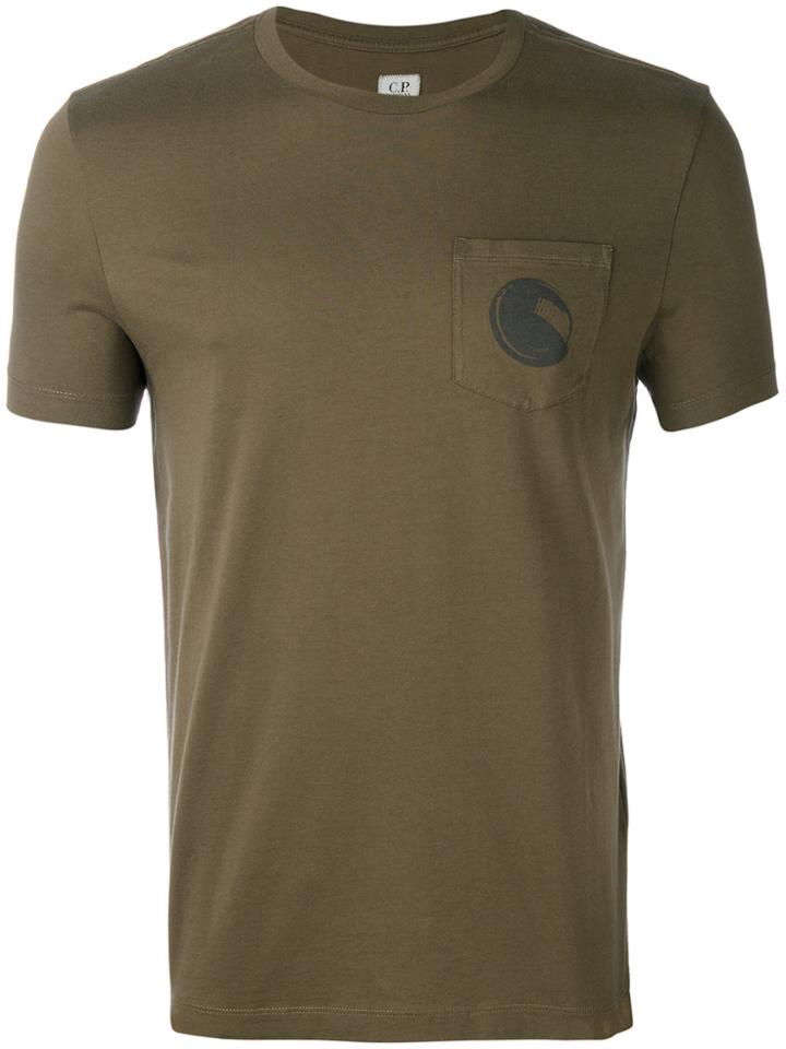 Cp Company Chest Pocket T-shirt - Green