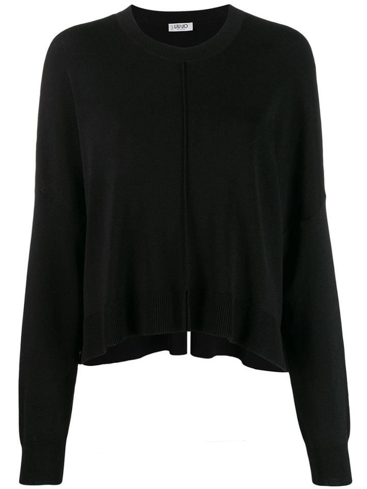 Liu Jo Loose Fit Jumper - Black