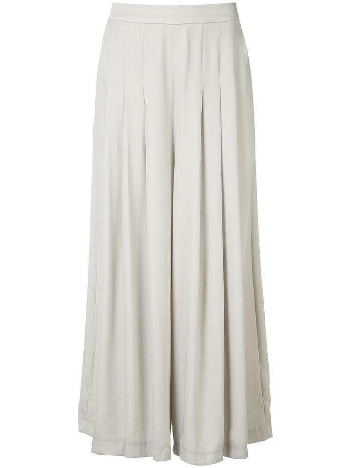 Just Female Draped Palazzo Pants, Women's, Size: Medium, Nude/neutrals, Polyester